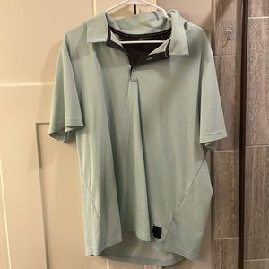 Adidas teal golf polo XL